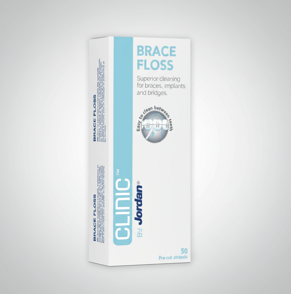 Jordan Clinic Fio Dentário Brace Floss 50 unid